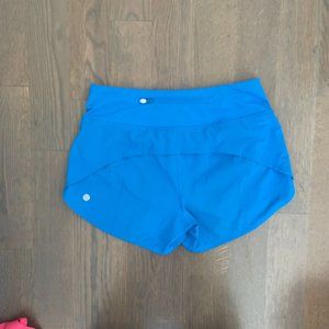 Lululemon Speed up Shorts RARE - poolside - size 4